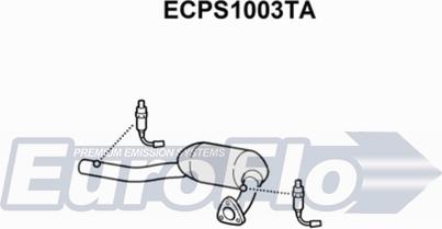 EuroFlo ECPS1003TA - Катализатор autosila-amz.com