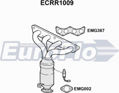 EuroFlo ECRR1009 - Катализатор autosila-amz.com