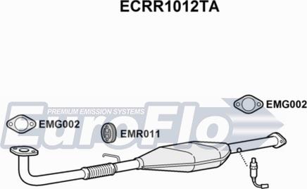 EuroFlo ECRR1012TA - Катализатор autosila-amz.com