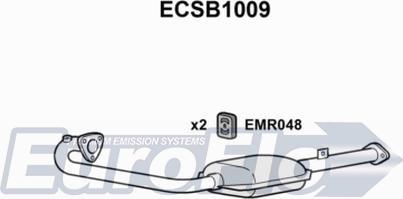 EuroFlo ECSB1009 - Катализатор autosila-amz.com