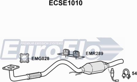 EuroFlo ECSE1010 - Катализатор autosila-amz.com