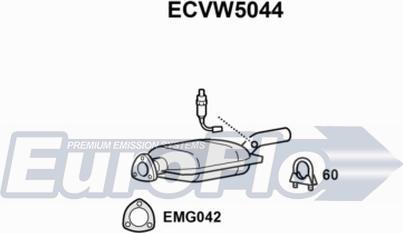EuroFlo ECVW5044 - Катализатор autosila-amz.com