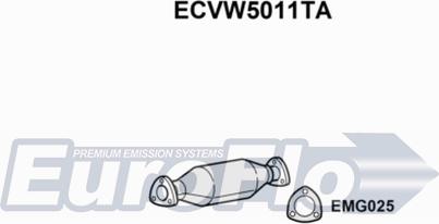 EuroFlo ECVW5011TA - Катализатор autosila-amz.com
