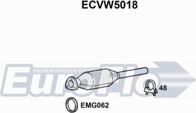 EuroFlo ECVW5018 - Катализатор autosila-amz.com