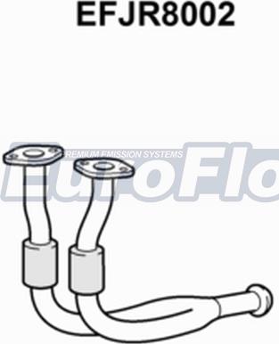 EuroFlo EFJR8002 - Труба выхлопного газа autosila-amz.com