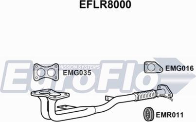EuroFlo EFLR8000 - Труба выхлопного газа autosila-amz.com