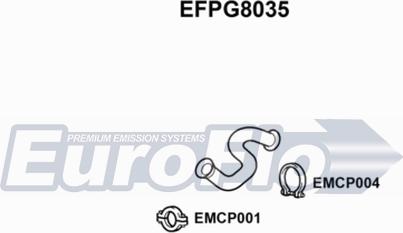 EuroFlo EFPG8035 - Труба выхлопного газа autosila-amz.com