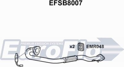 EuroFlo EFSB8007 - Труба выхлопного газа autosila-amz.com