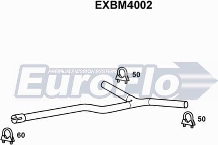 EuroFlo EXBM4002 - Труба выхлопного газа autosila-amz.com