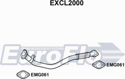 EuroFlo EXCL2000 - Труба выхлопного газа autosila-amz.com