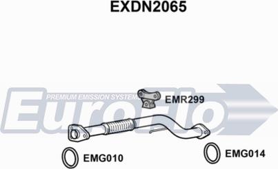 EuroFlo EXDN2065 - Труба выхлопного газа autosila-amz.com