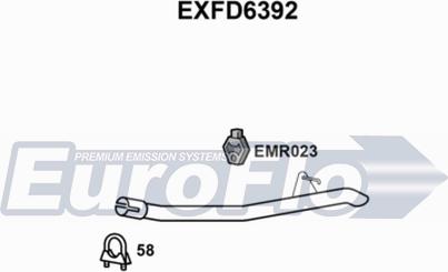 EuroFlo EXFD6392 - Насадка выпускной трубы autosila-amz.com