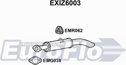 EuroFlo EXIZ6003 - Глушитель выхлопных газов, конечный autosila-amz.com