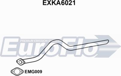 EuroFlo EXKA6021 - Насадка выпускной трубы autosila-amz.com