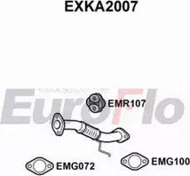 EuroFlo EXKA2007 - Труба выхлопного газа autosila-amz.com