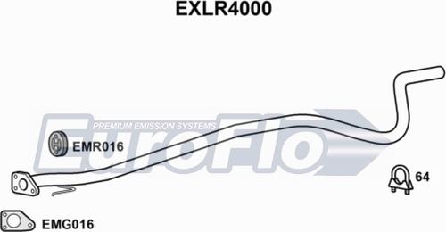 EuroFlo EXLR4000 - Труба выхлопного газа autosila-amz.com