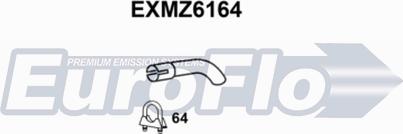 EuroFlo EXMZ6164 - Насадка выпускной трубы autosila-amz.com