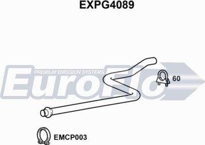 EuroFlo EXPG4089 - Труба выхлопного газа autosila-amz.com