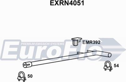 EuroFlo EXRN4051 - Труба выхлопного газа autosila-amz.com