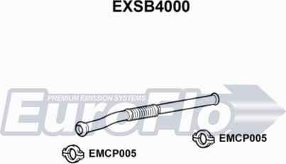 EuroFlo EXSB4000 - Труба выхлопного газа autosila-amz.com