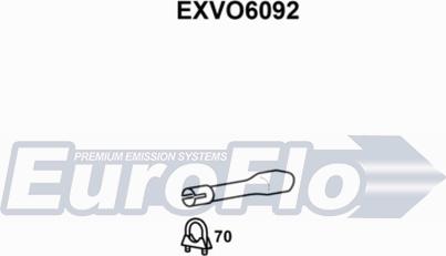 EuroFlo EXVO6092 - Насадка выпускной трубы autosila-amz.com