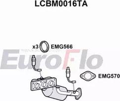 EuroFlo LCBM0016TA - Катализатор autosila-amz.com