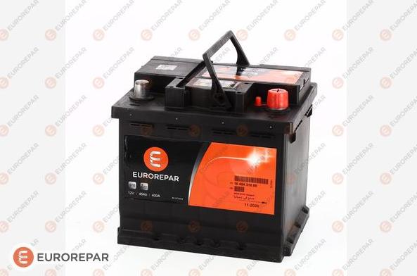 EUROREPAR 1648431680 - Стартерная аккумуляторная батарея, АКБ autosila-amz.com