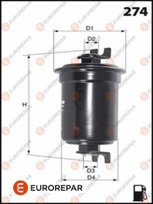 EUROREPAR 1643631680 - Топливный фильтр autosila-amz.com