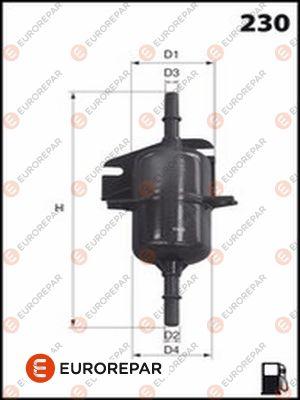 EUROREPAR 1643631380 - Топливный фильтр autosila-amz.com