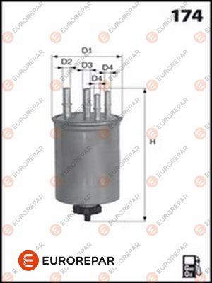 EUROREPAR 1643629380 - Топливный фильтр autosila-amz.com