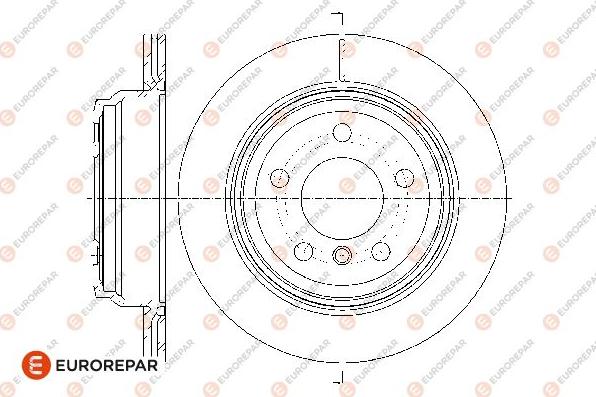 EUROREPAR 1667857080 - Тормозной диск autosila-amz.com