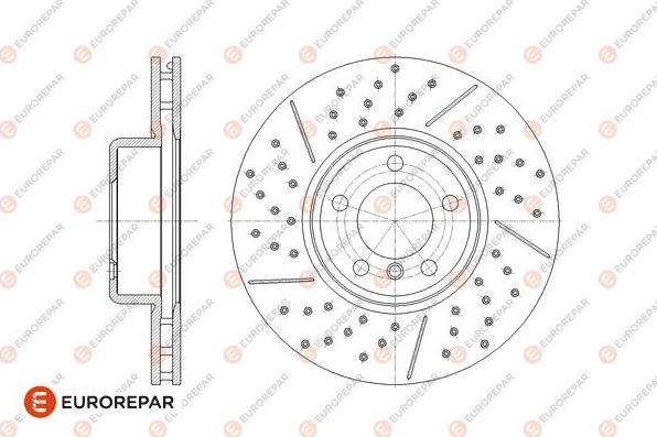 EUROREPAR 1667862980 - Тормозной диск autosila-amz.com