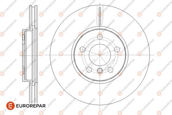 EUROREPAR 1667872780 - Тормозной диск autosila-amz.com