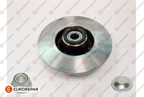 EUROREPAR 1619238080 - Диск тормозной c подшипником задн. не вент. (с ABS) RENAULT Megane 2003-, RENAULT Symbol 2009-, RENAULT Clio 2006- autosila-amz.com