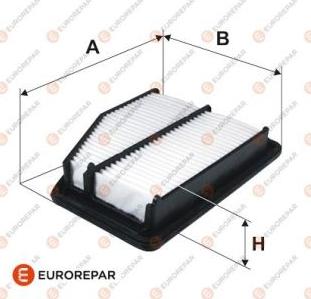 EUROREPAR 1616267580 - Воздушный фильтр, двигатель autosila-amz.com