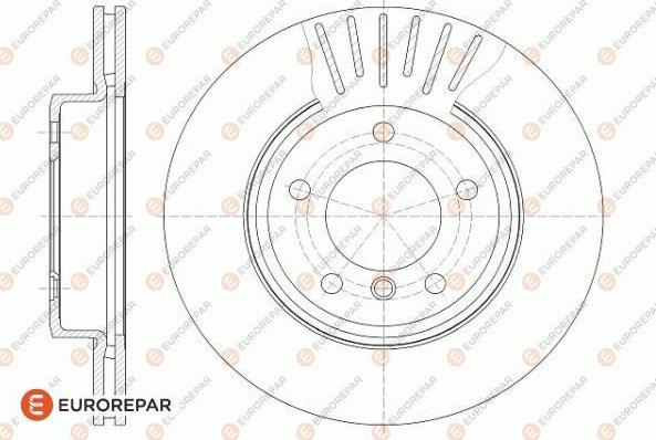 EUROREPAR 1618885680 - Тормозной диск autosila-amz.com