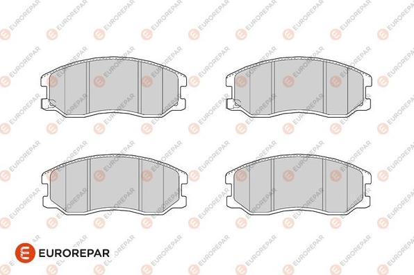 EUROREPAR 1686264680 - Тормозные колодки, дисковые, комплект autosila-amz.com