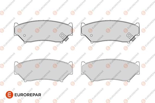 EUROREPAR 1686267380 - Тормозные колодки, дисковые, комплект autosila-amz.com