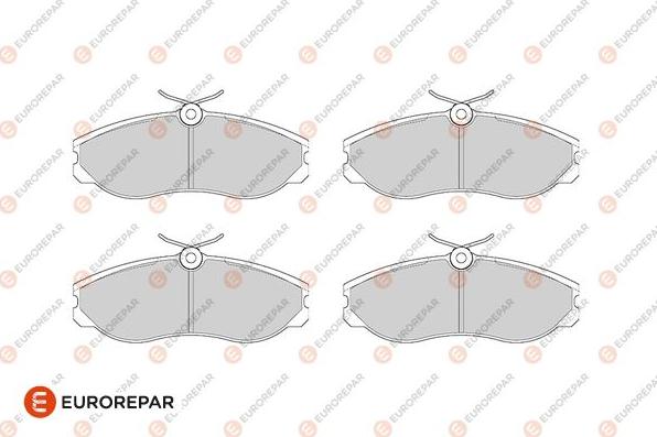 EUROREPAR 1686270580 - Тормозные колодки, дисковые, комплект autosila-amz.com