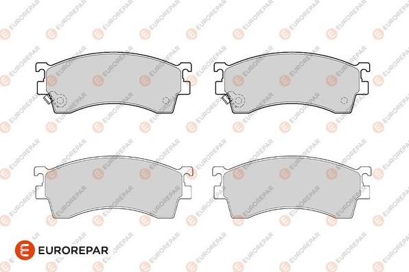 EUROREPAR 1686278180 - Тормозные колодки, дисковые, комплект autosila-amz.com