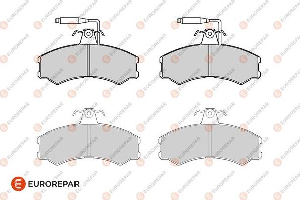 EUROREPAR 1686277880 - Тормозные колодки, дисковые, комплект autosila-amz.com