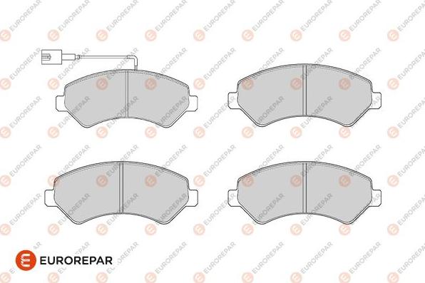 EUROREPAR 1682309280 - Тормозные колодки, дисковые, комплект autosila-amz.com