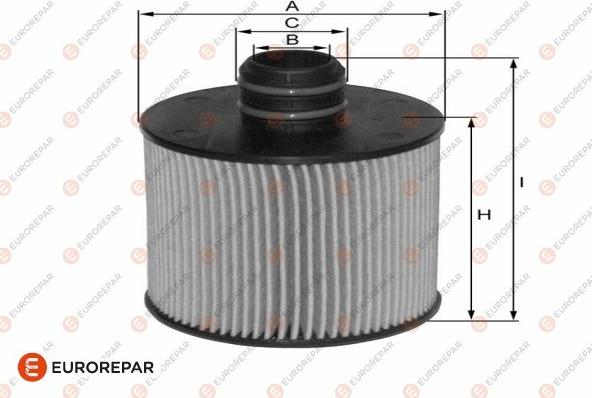 EUROREPAR 1682287280 - Масляный фильтр autosila-amz.com