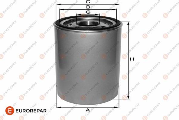 EUROREPAR 1682279780 - Масляный фильтр autosila-amz.com