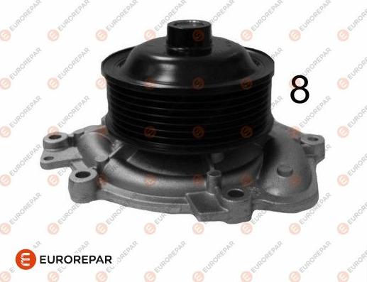 EUROREPAR 1635180280 - Водяной насос autosila-amz.com