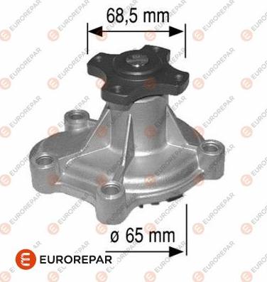 EUROREPAR 1637177780 - Водяной насос autosila-amz.com