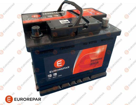 EUROREPAR 1620012480 - Батарея аккумуляторная 60 A/H 640A Д/Ш/В 242/175/190/ autosila-amz.com