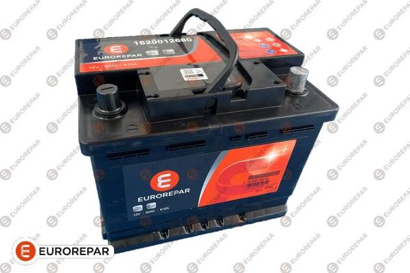 EUROREPAR 1620012680 - Батарея аккумуляторная EF L3 60AH 520A Д Ш В 242 175 190 B13 autosila-amz.com