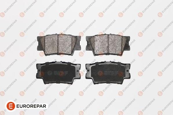 EUROREPAR 1623062380 - Колодки тормозные дисковые TOYOTA CAMRY 06>, RAV IV III 05>, rear, 97 x 49 x 15 autosila-amz.com