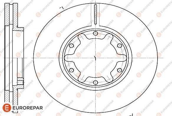 AP 25069 - Тормозной диск autosila-amz.com